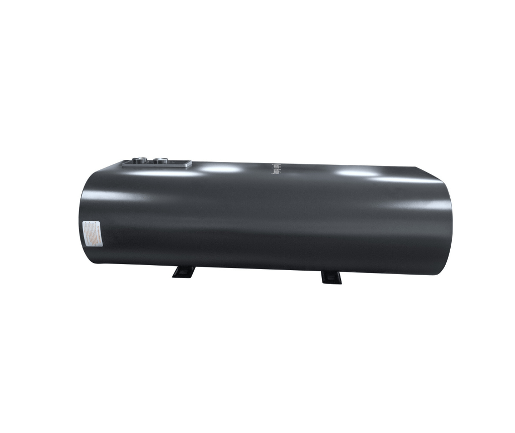 80 Liter QH dual elektrische boiler met digitale bediening zijkant