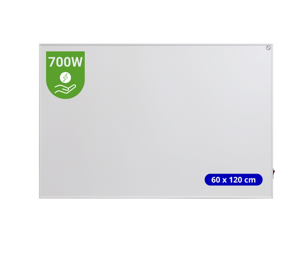 infrarood paneel 60x120 700 watt