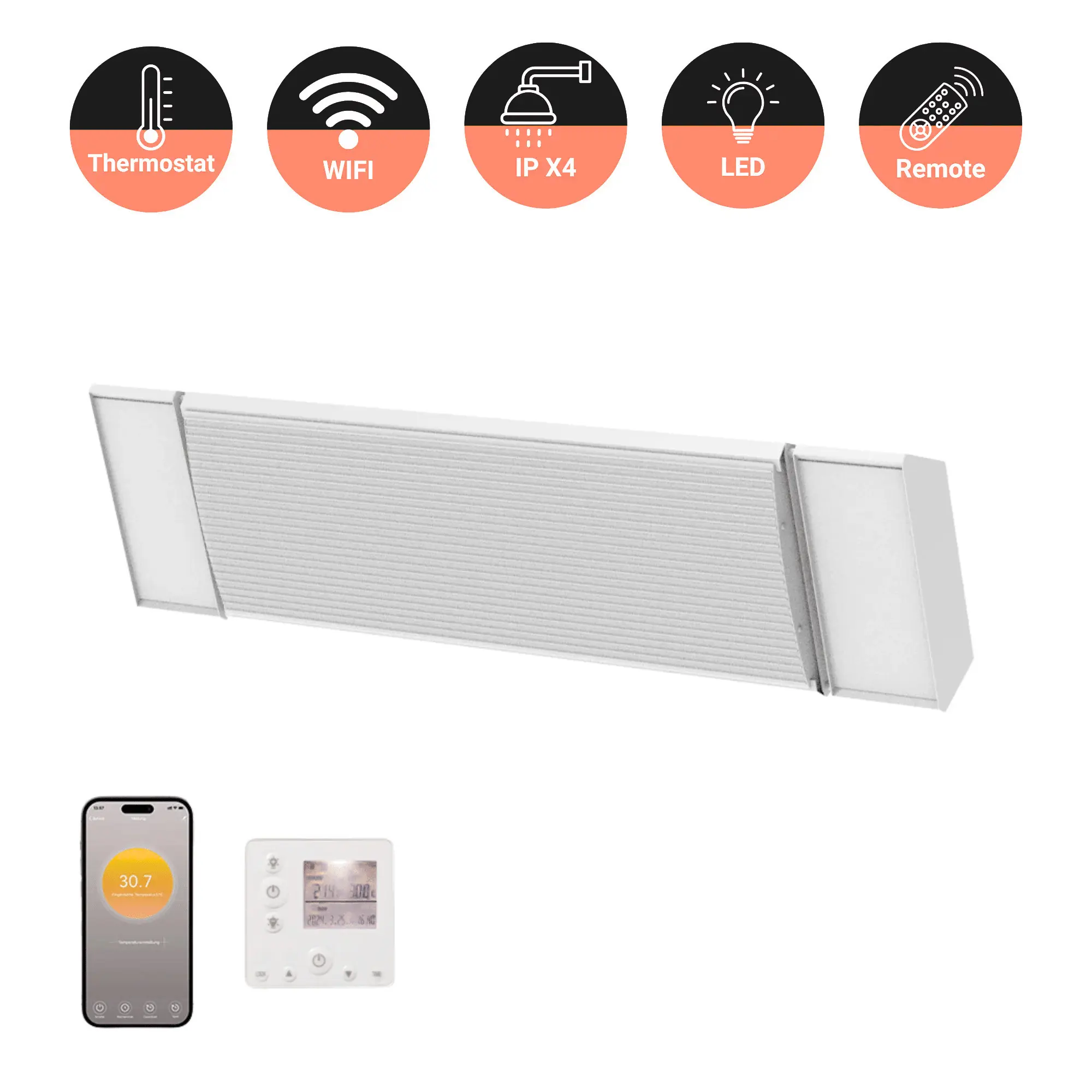 OstuniHeatbar-1000W-infraroodstralerwitled