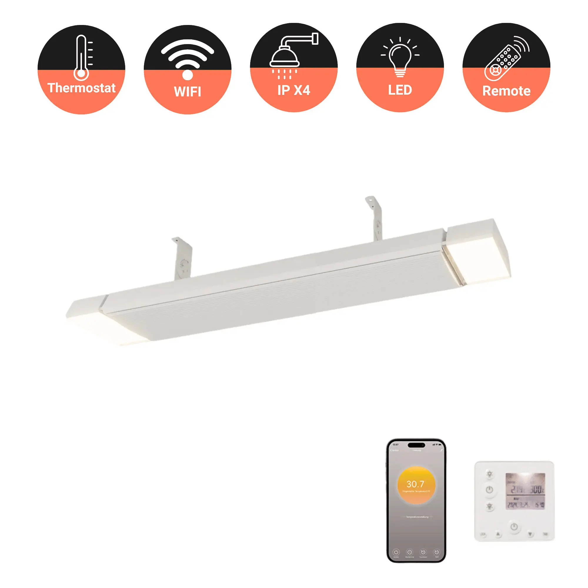 OstuniHeatbar-2400W-infraroodstralerwit-led