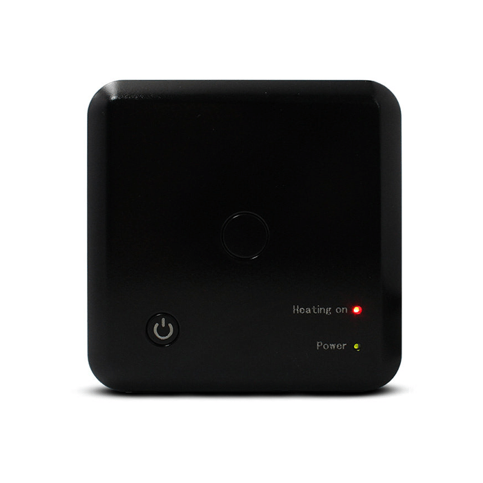 vh-control-losse-rf-ontvanger-voor-echo-otus-thermostaat-zwart-vooraanzicht-aan